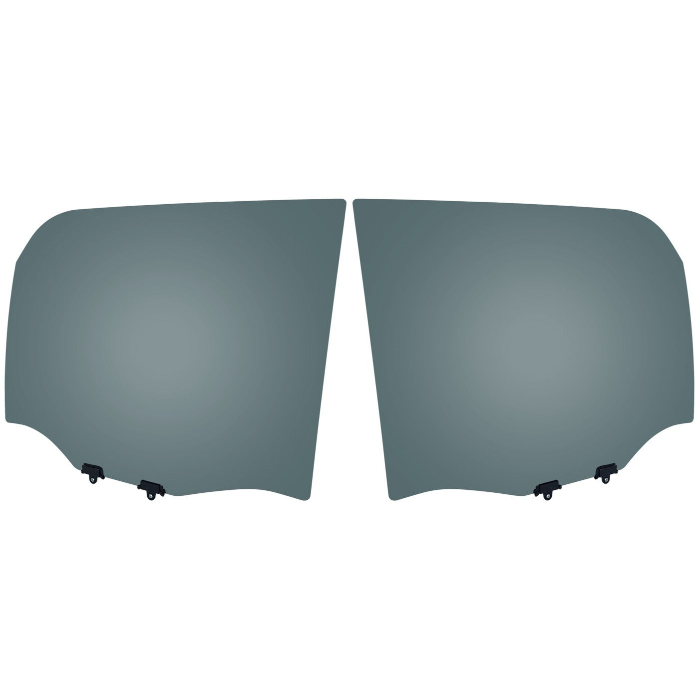 Set of 2 Rear Door Glasses for GMC (2017)