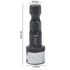 8mm Steel Ball Hex Socket for Precision Torque Work (Non Magnetic)