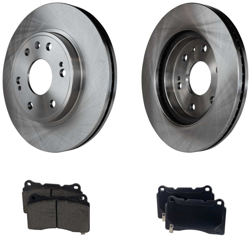 Disc Brake & Pad Kit for Cadillac XTS (2013–2019) Front Set