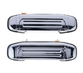 Door Handle Outer 2 x Chrome Front Left+Right for Mitsubishi Pajero (1991–2000)