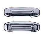 Door Handle Outer 2 x Chrome Front Left+Right for Mitsubishi Pajero (1991–2000)