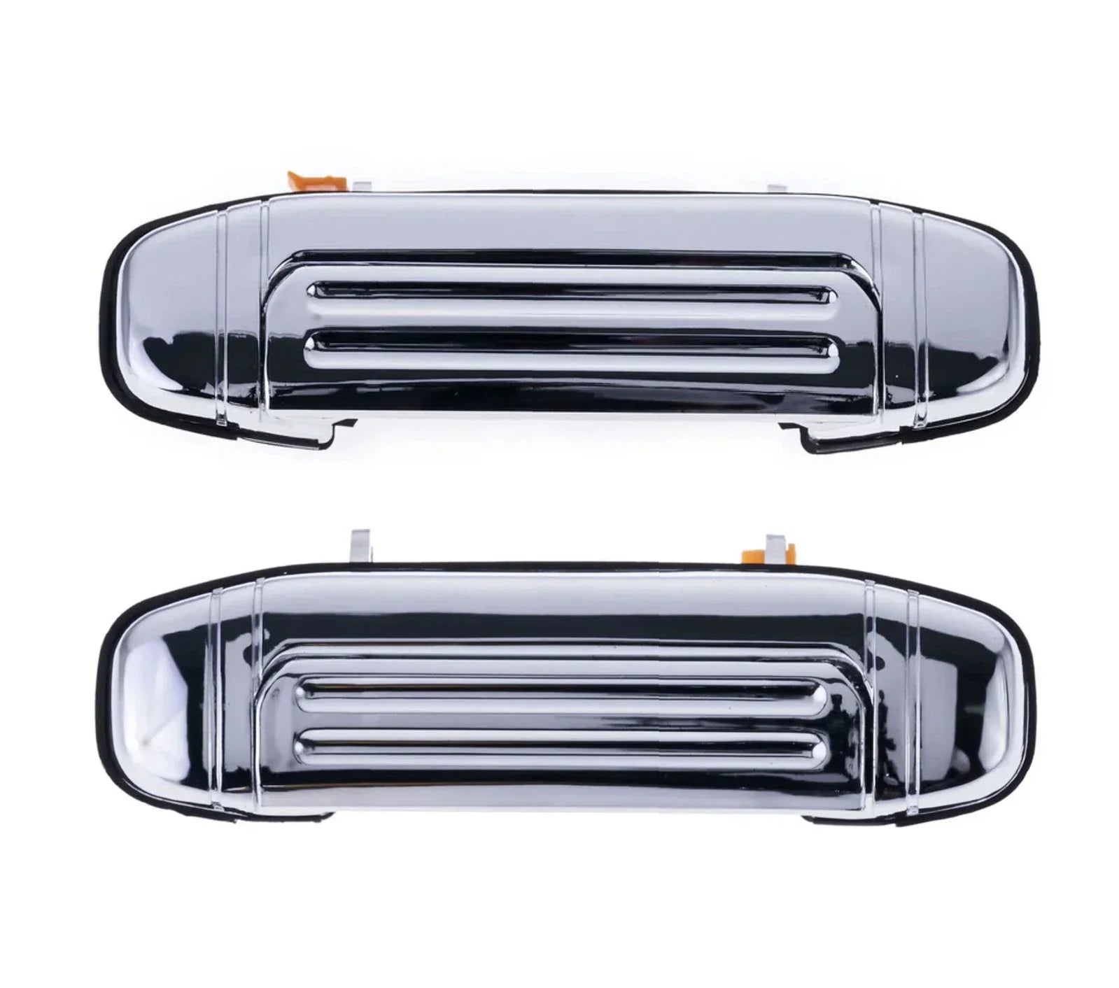 Door Handle Outer 2 x Chrome Front Left+Right for Mitsubishi Pajero (1991–2000)