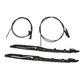 Track Assembly Set + Sunroof Glass Cables for Ford F250 F350 F450 F150 (2015–2019)