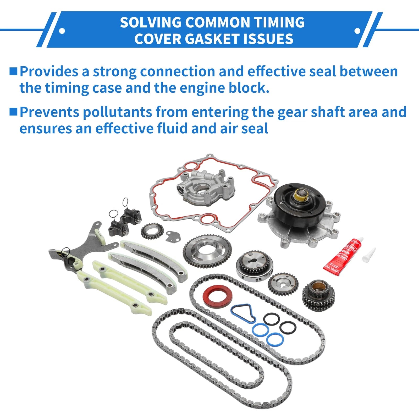 Timing Chain Kit No. 53020827AC for Dodge Durango (2001–2009) 3.7L 4.7L