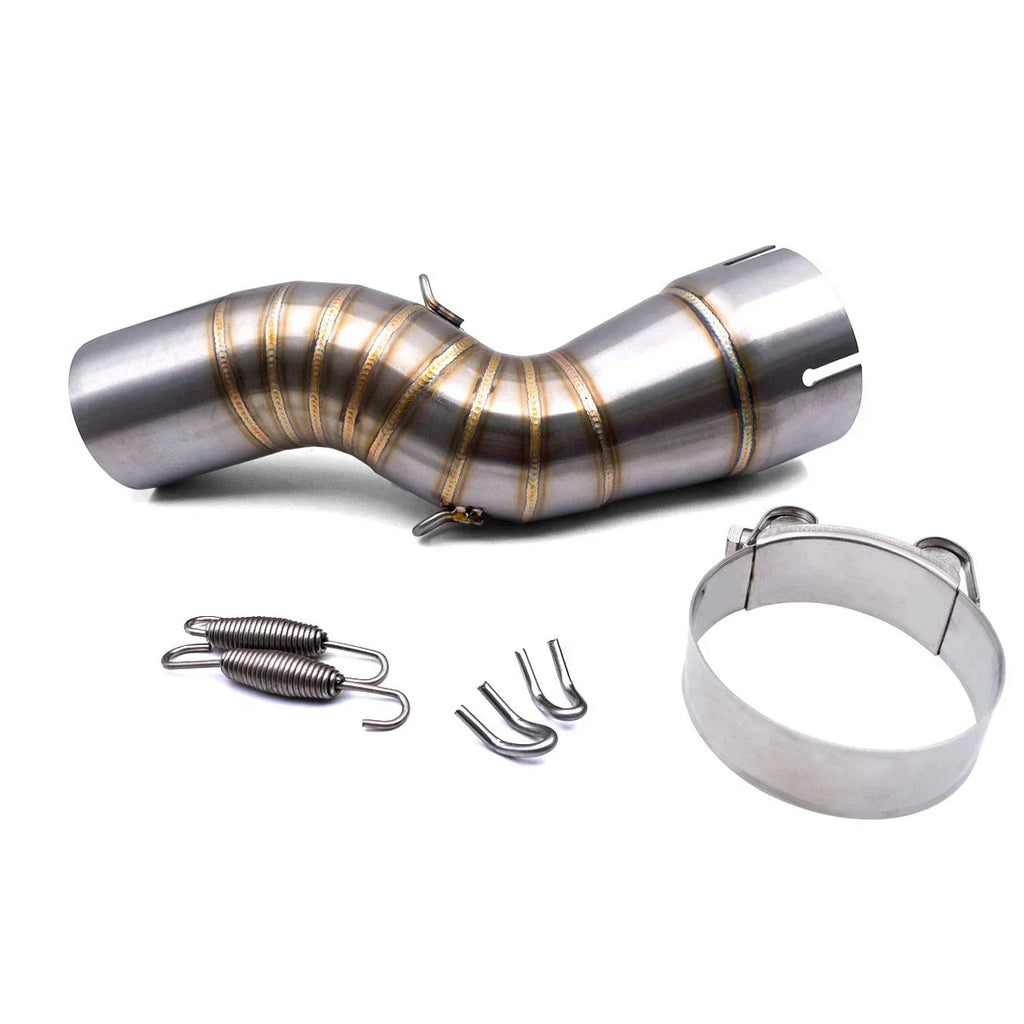 Exhaust Mid Link Pipe Stainless Steel for BMW R1200GS ADV (2013–2019)