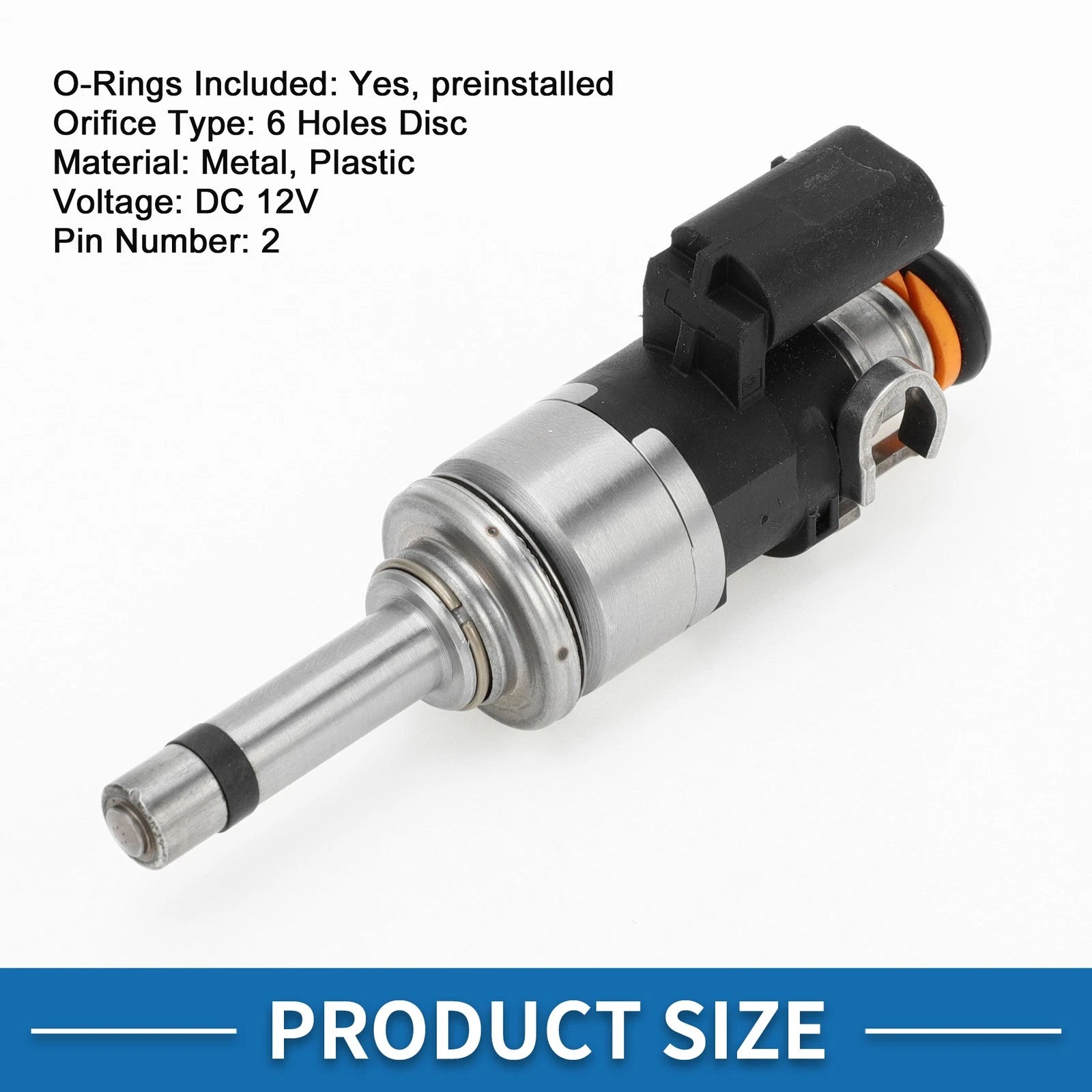 Fuel Injector No.DS7Z-9F593-DA for Ford Focus Mk3 1.5 EcoBoost (2014–up)