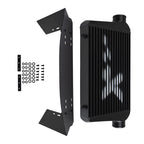 Universal Intercooler Bar & Plate 3" Turbo Black 450x300x76mm