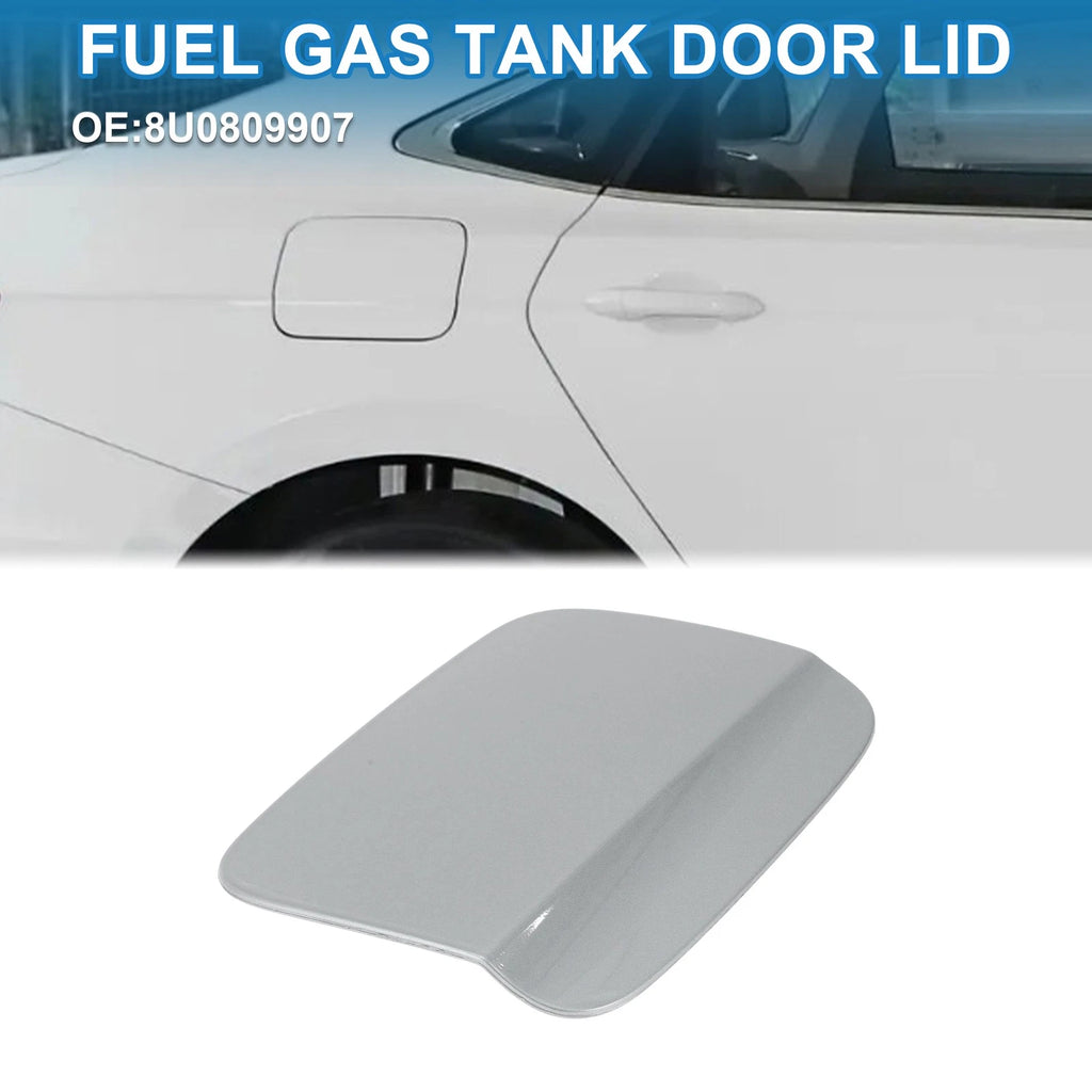 Fuel Tank Door Cap for Audi Q3 (2013–2018) Fuel Filler Flap Cover Silver