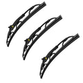 3pc Wiper Blade Kit for Valeo (Front Left LH 21", Right RH 21", Rear 21")