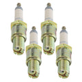 Set of 4 Spark Plugs for Mazda RX-7 (1986–1995) NGK BUR9EQ Resistor