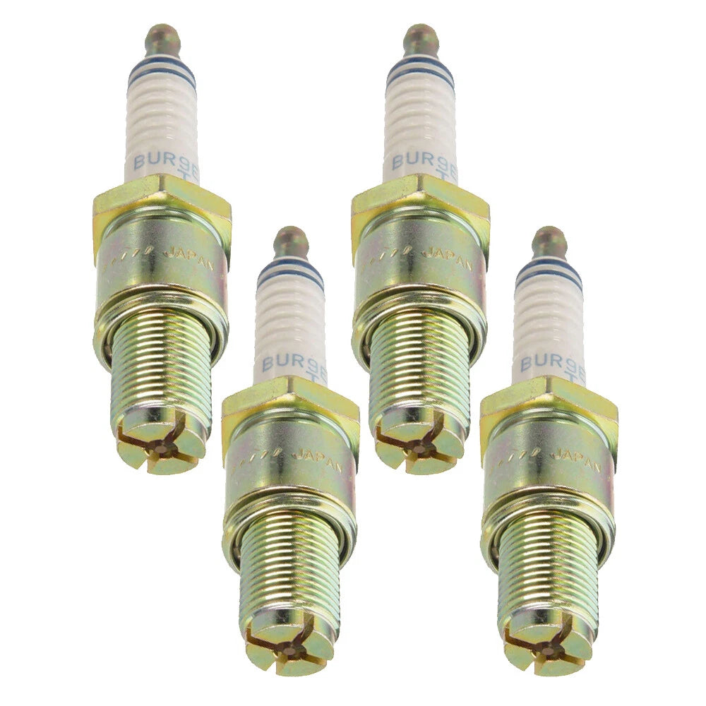 Set of 4 Spark Plugs for Mazda RX-7 (1986–1995) NGK BUR9EQ Resistor