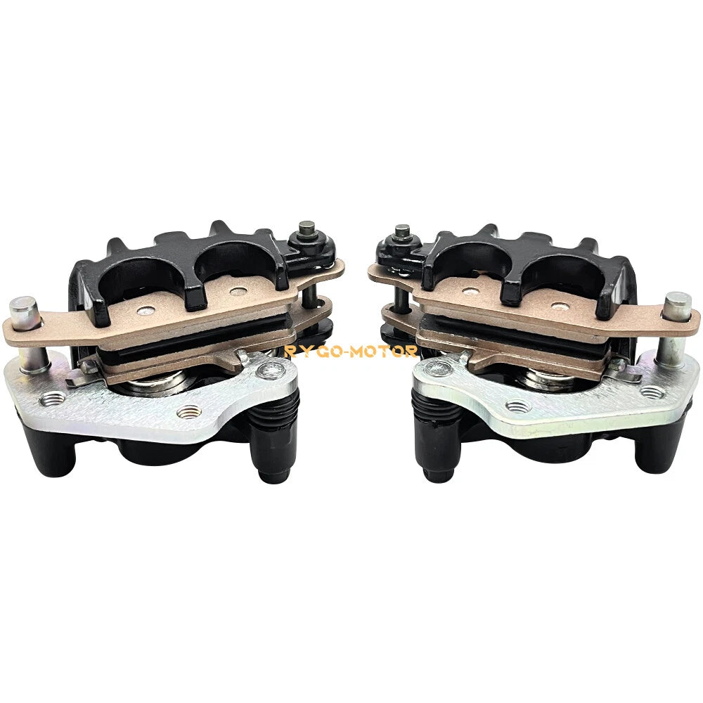 Front Left Right Brake Calipers for Kawasaki Prairie 650 700 (2002–2006)