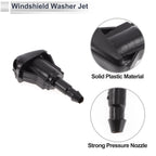 Washer Nozzle Set of 2 w/ Hose Connector for Toyota  No. 85381AA010