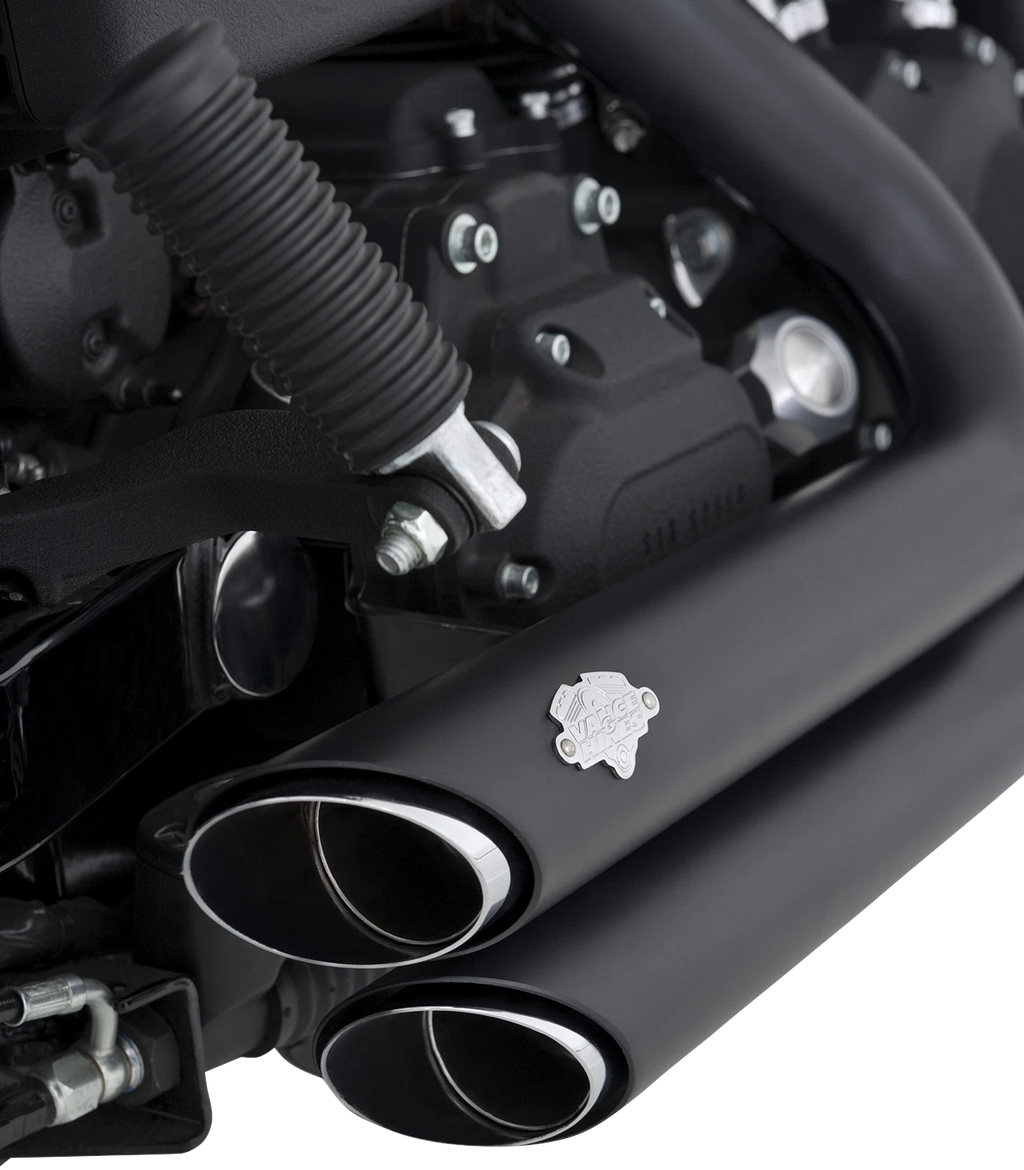 Vance & Hines Shortshots Staggered Exhaust for Harley Dyna (2006–2009)