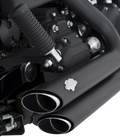 Vance & Hines Shortshots Staggered Exhaust for Harley Dyna (2006–2009)