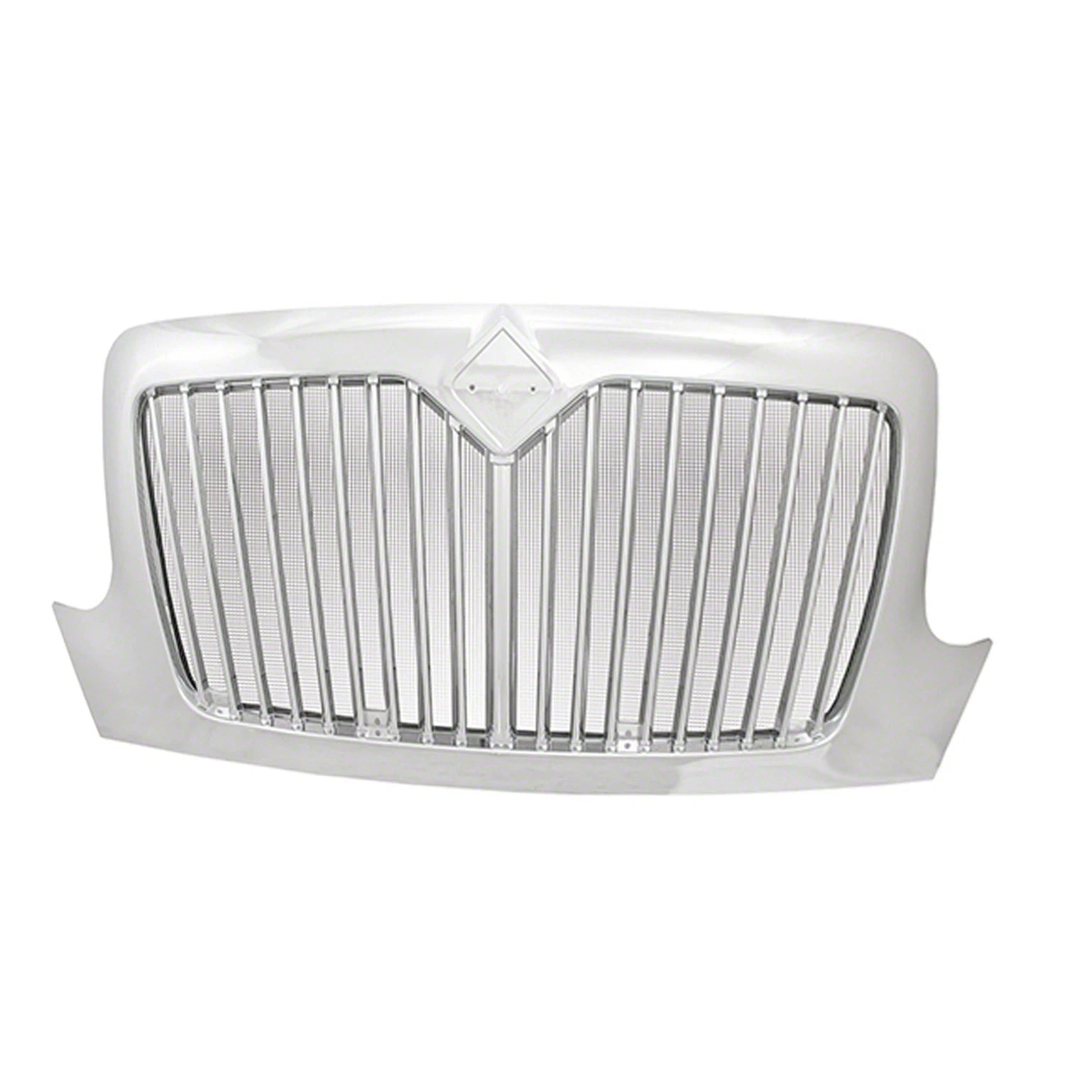Replacement Chrome Front Grille with Bug Screen for Jeep Wrangler (2007–2018)