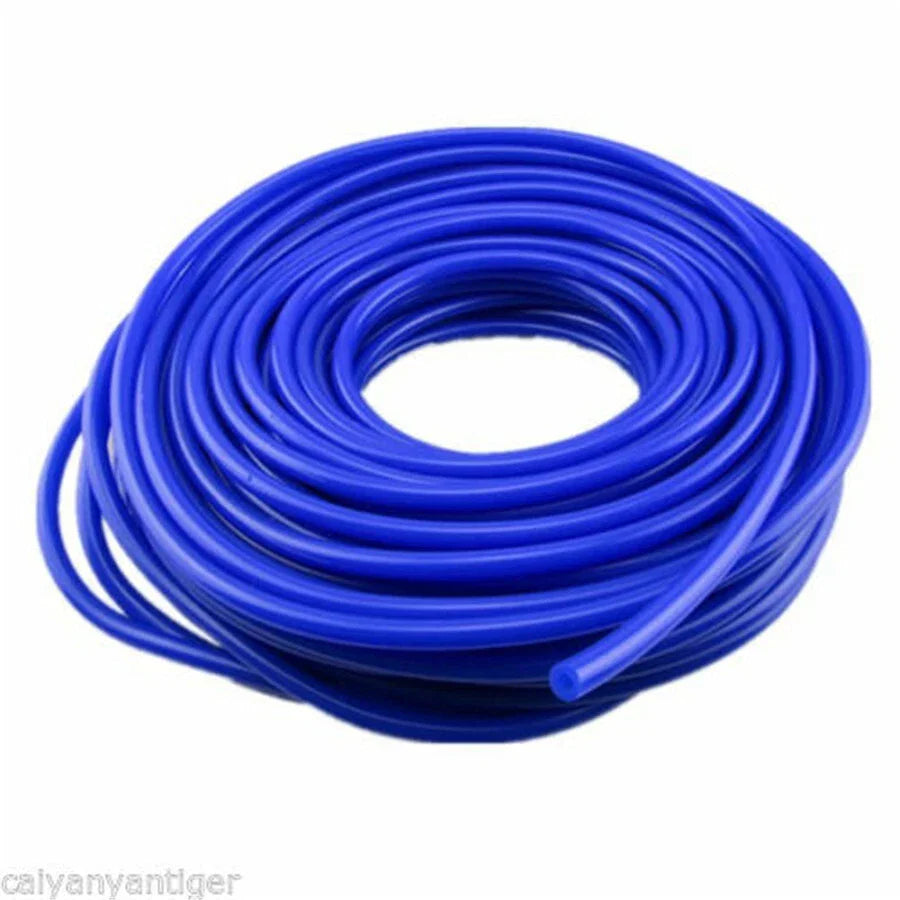 16.4ft Blue 4mm Silicone Vacuum Hose Pipe for Car Van Engine Cooling