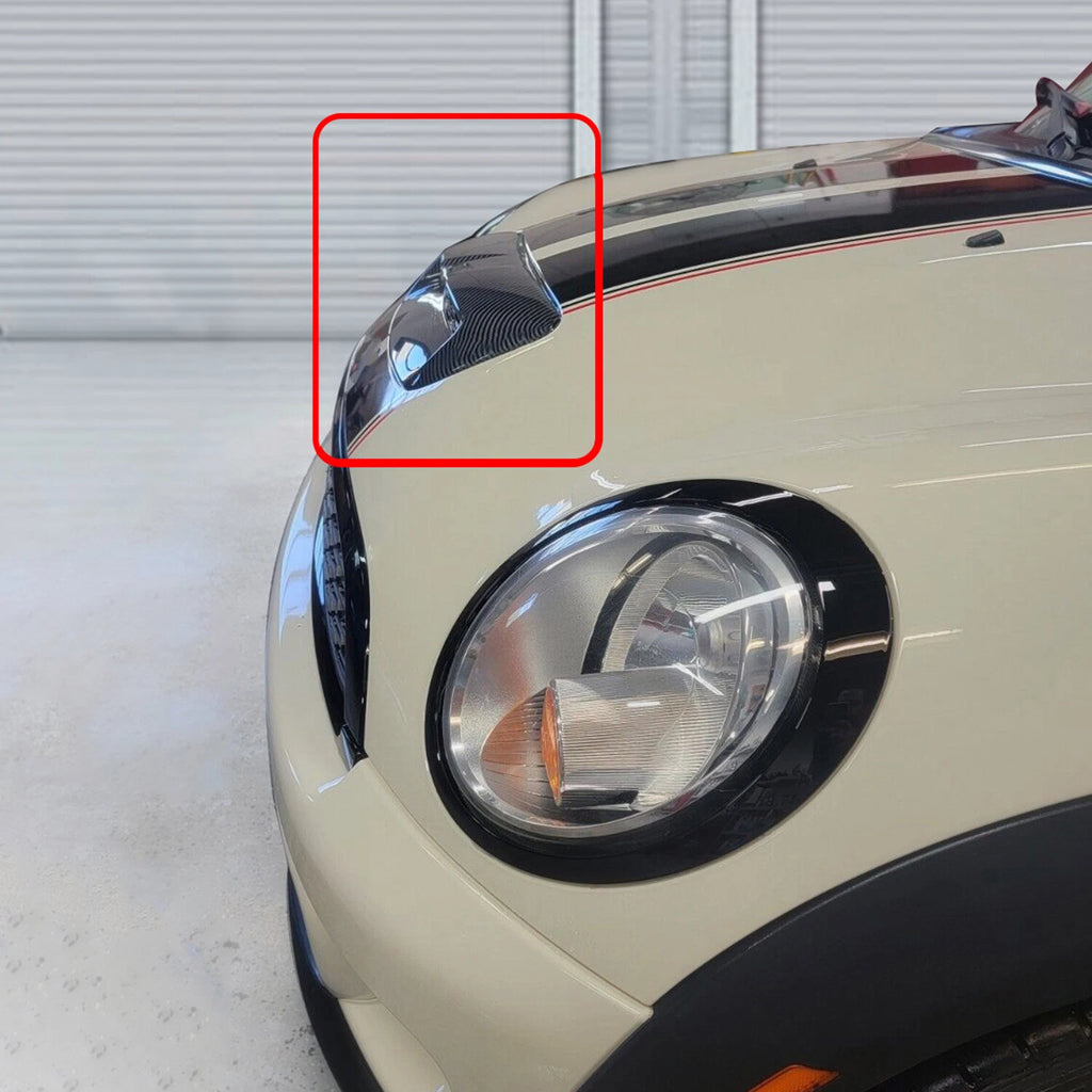 Hood Scoop for Mini Cooper S R55 R56 R58 R59 (2007–2013) Carbon Style