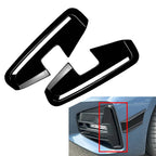 Front Bumper Air Vent Spoiler for BMW 4er G22 G23 M Sport (2020–2024) Glossy Black