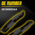 Set of 2 Front Bumper Side Brackets for Dodge Ram 1500 (2013–2018)