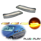 Clear Lens Front Side Mirror Lamps for Honda Accord, Acura RL (2006–2013)