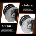 Serpentine Belt Drive Tensioner Kit K060990 for Ford F150 F250 F350 (1993–1996)