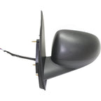 Power Mirror for Dodge Caliber (2007–2012) Front Driver Side Heated Black