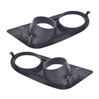 Pair Front Bumper Fog Light Ring Covers for BMW M3 E46 (2001–2006)
