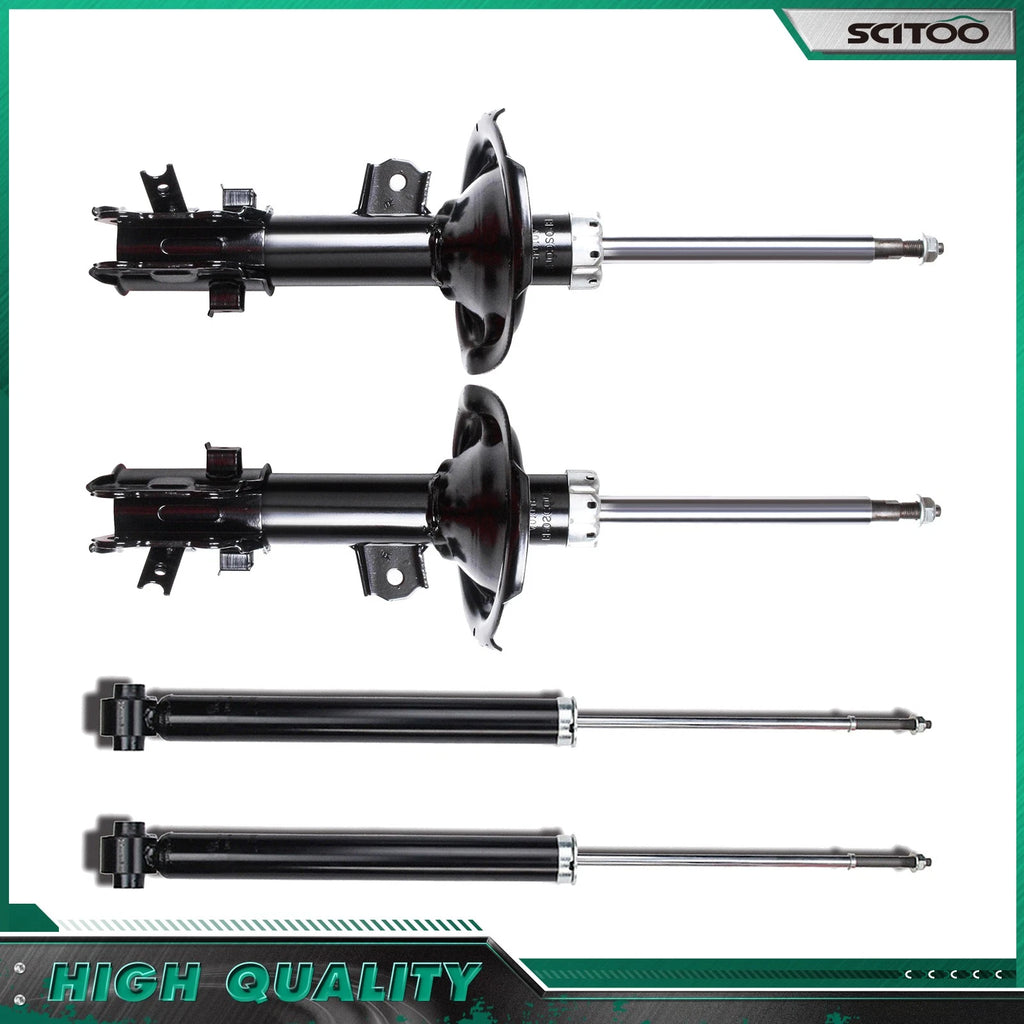 Front Rear Shocks & Struts Assembly for Hyundai Accent Kia Rio (2006–2011)
