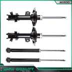 Front Rear Shocks & Struts Assembly for Hyundai Accent Kia Rio (2006–2011)