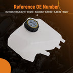 Radiator Coolant Overflow Expansion Tank with Cap for Ford Fiesta (2011–2019)