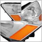 Pair of Chrome Signal Headlights for Honda Accord (2003–2007)