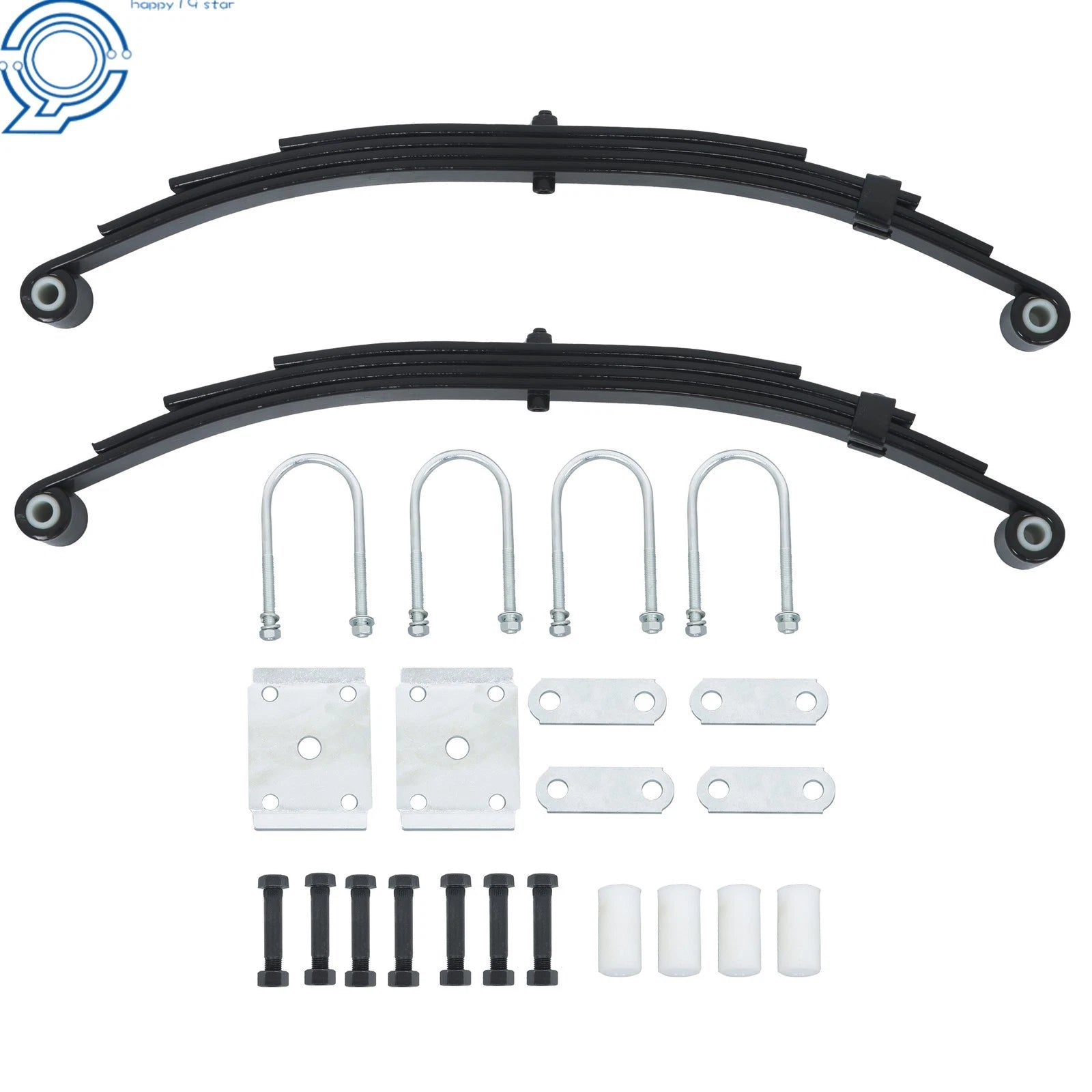 Trailer Axle Suspension Kit for 3500lbs Trailers (Single Axle)