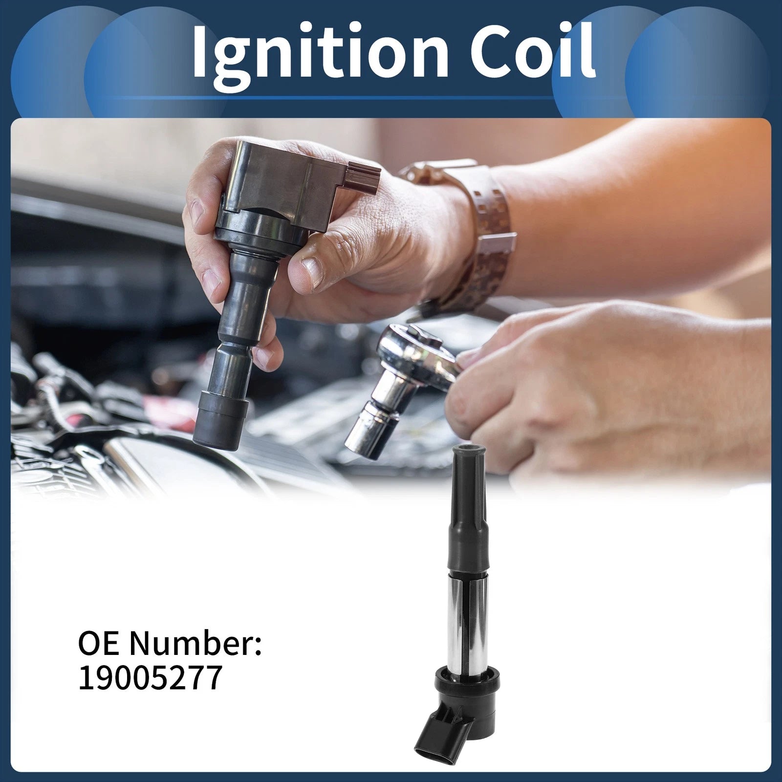 Ignition Coil Pack No.19005277 for Chevrolet Epica 2.0L 2.5L (2006–2011)
