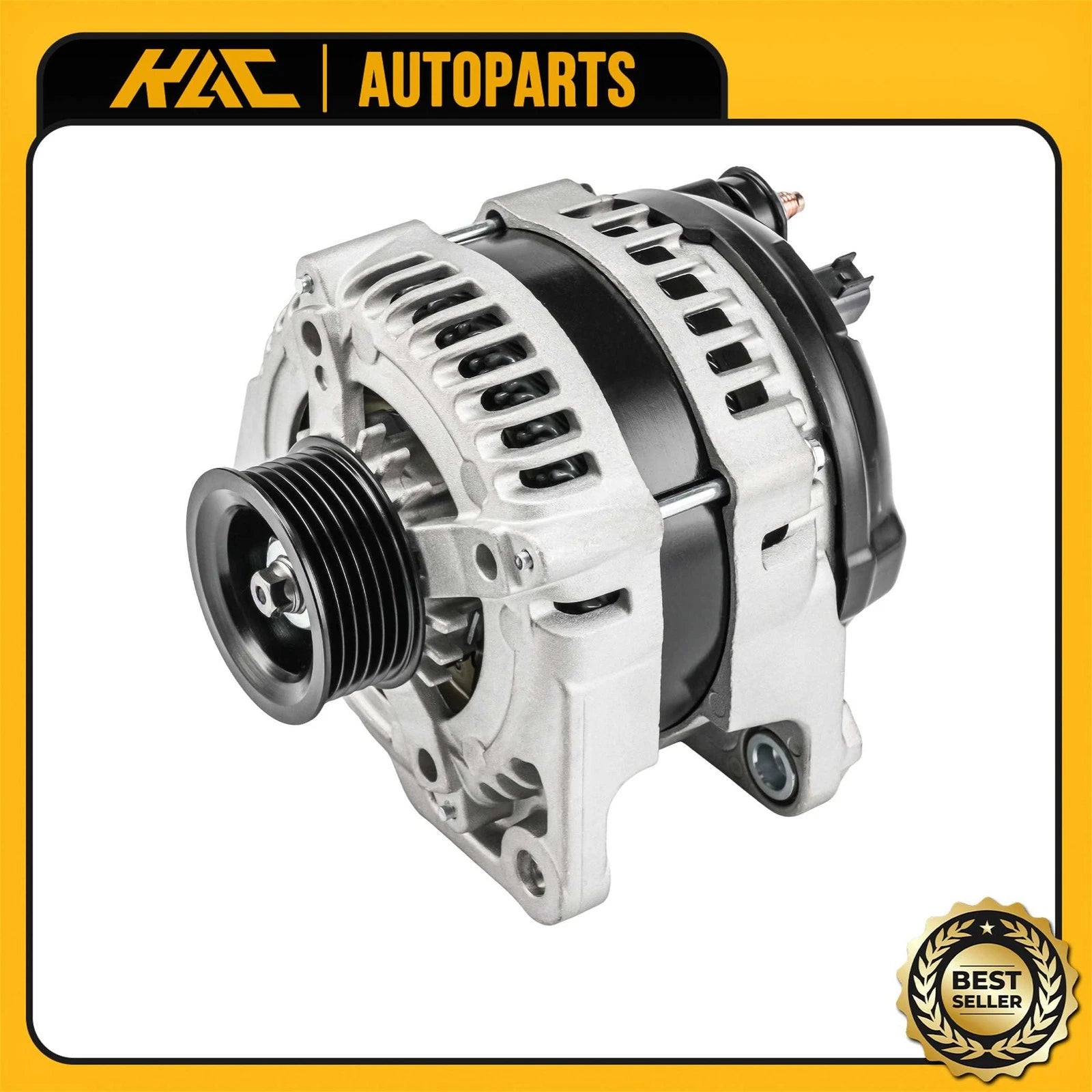 Alternator for Dodge Journey 2009–2010 (3.5L V6) 150A 12V CW 6-Groove Pulley