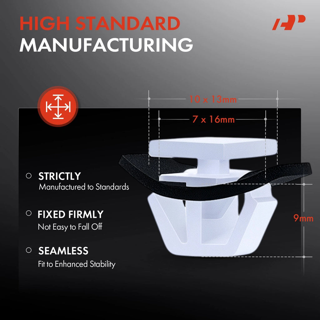 20x Nylon Side Rocker Molding Clips for Hyundai