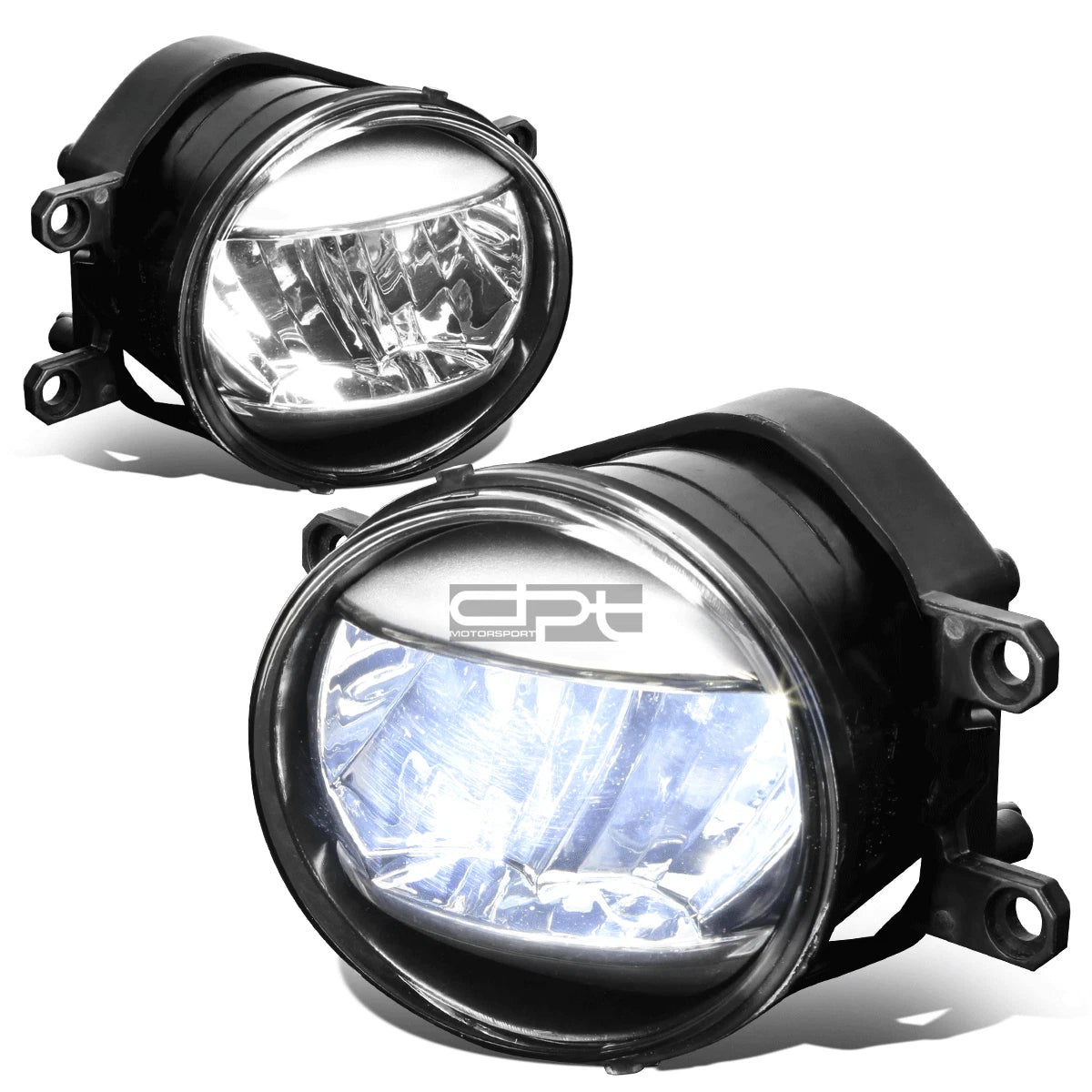 LED Bumper Fog Lights + Switch for Toyota Camry/RAV4/Matrix, Lexus RX/IS (2006–2013)