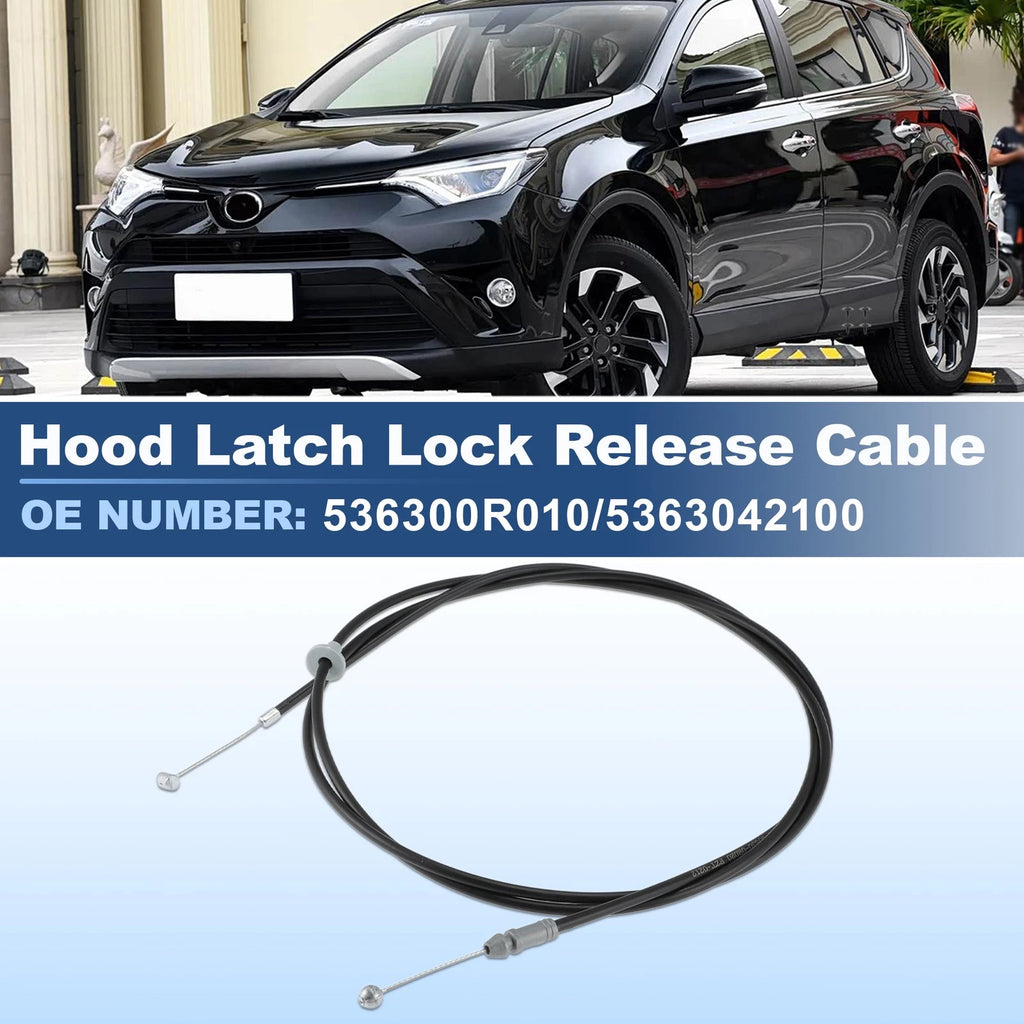 Hood Latch Lock Release Cable for Toyota RAV4 (2006–2012) 53630-0R010 5363042100