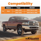 3" Lift Front Adjustable Track Bar for Dodge Ram 2500 3500 (2003-2012)