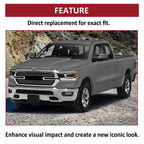 Chrome Grille Cover for Dodge RAM 1500 (2019–2022) Snap On Overlay