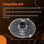 Engine Cooling Fan Clutch for Mercedes-Benz E430/ML500/SL500 (1998–2006) 113 200 00 22