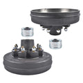 Trailer Brake Drum 12" x 2" 8 on 6.5 Bolt Circle for 7000 Lbs Axle