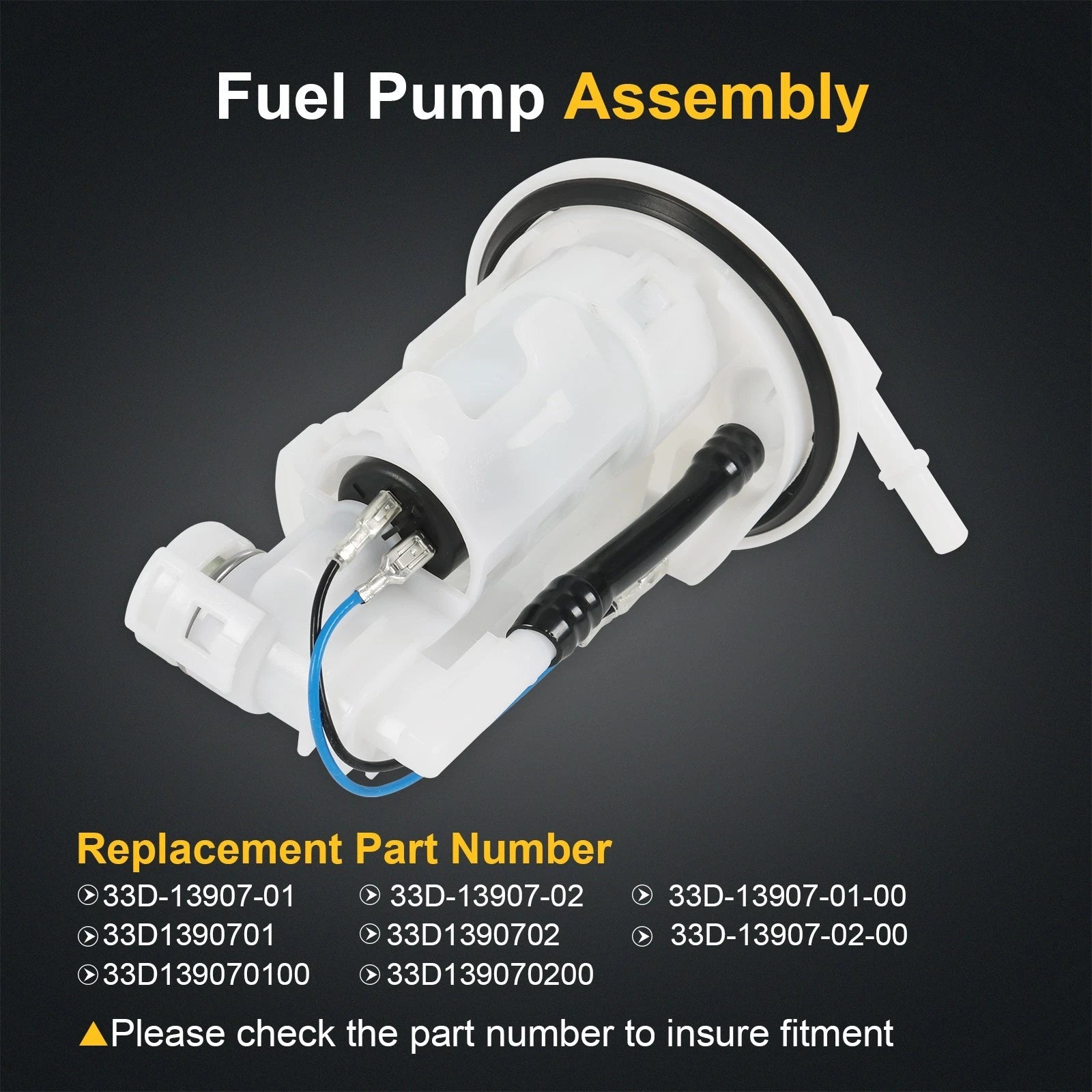 Fuel Pump Assembly for Yamaha YZ250F YZ450F WR250F WR450F (2014–2023)