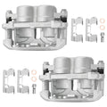 Front Disc Brake Calipers with Brackets for Lincoln Mark LT (2006–2008)