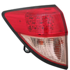 Replacement Driver Side Outer Tail Light Lens Housing for Honda HRV (2016–2018)