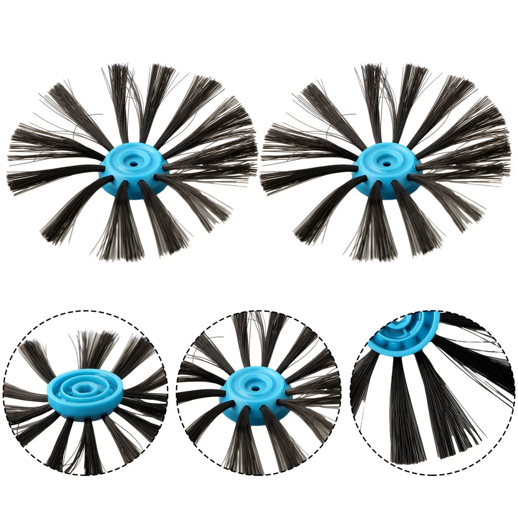 Set of 4 Side Brushes for Bissell Wet Dry (Compatible Part Numbers)