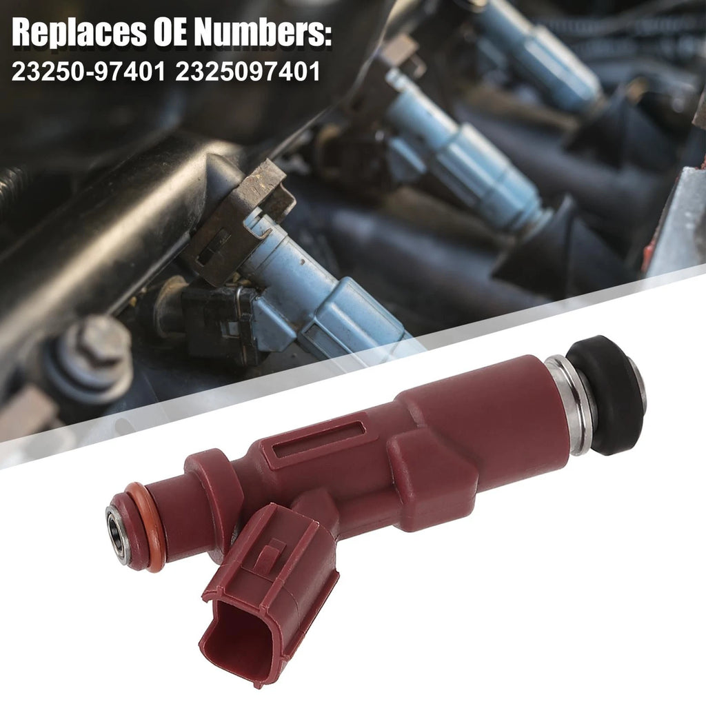 Set of 4 Fuel Injectors 23250-97401 for Toyota Avanza, Daihatsu Terios (1.3L)