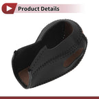 1 Pc Gear Shift Knob Cover for Ford Edge (2011–2014) Brown Faux Leather
