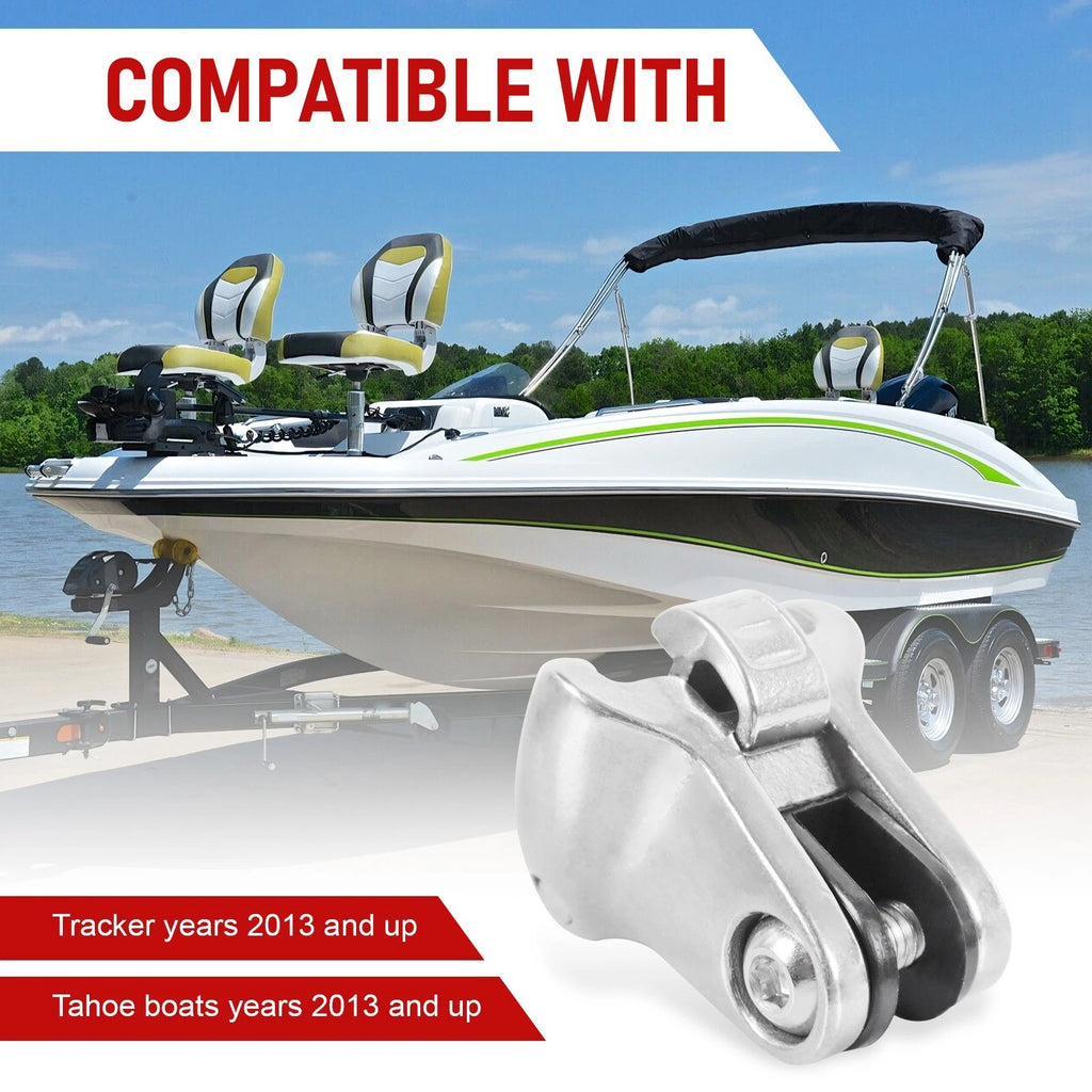 Bimini Top Hinge Clip for Tracker Tahoe