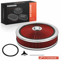 Round Red Air Cleaner for Toyota Camry (1984–2018) & Honda Accord/Civic